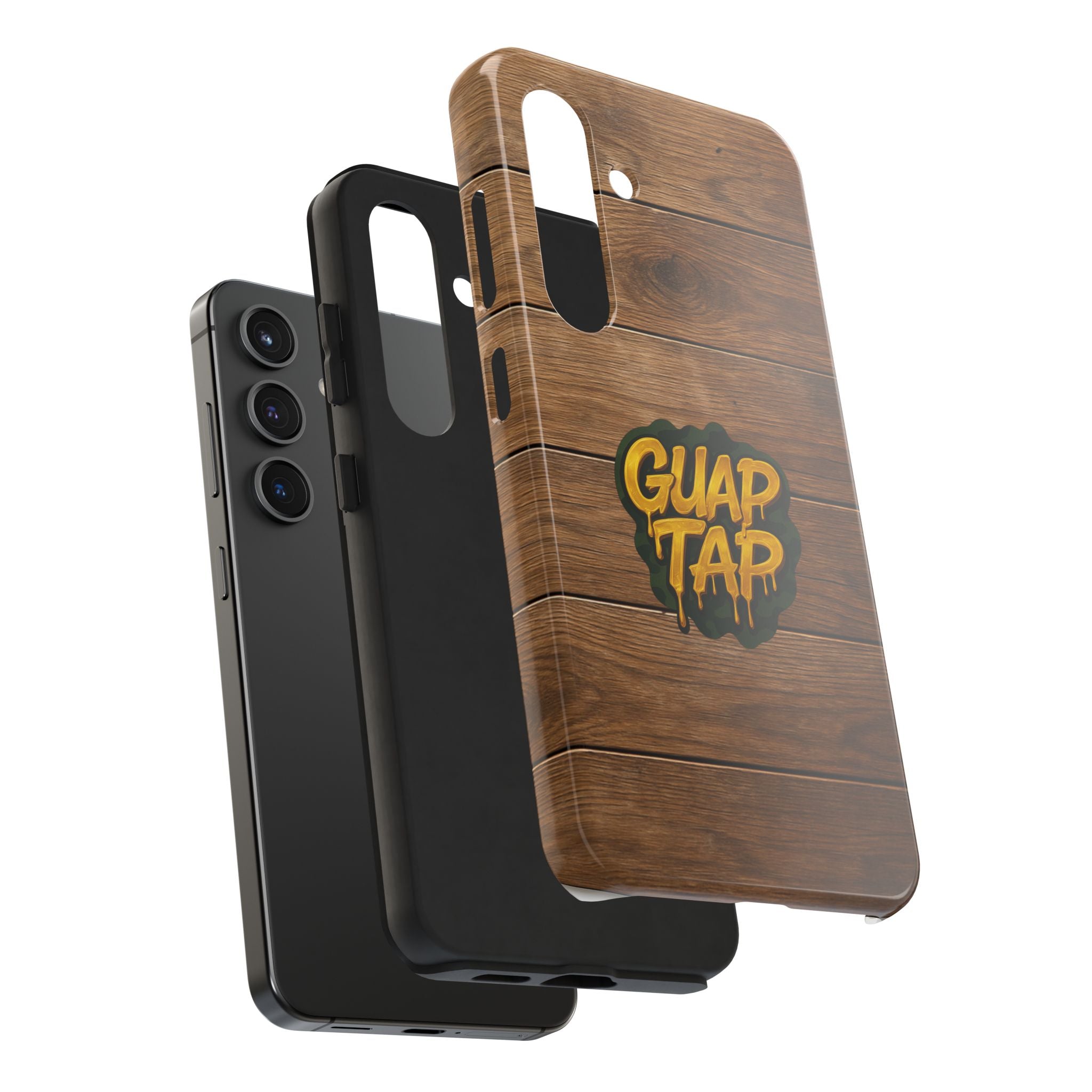 Tough Phone Cases featuring 'Guap Tap' Design - Trendy Cellphone Covers, Gifts for Him/Her, Cool Phone Accessories, Unique Mobile [...]