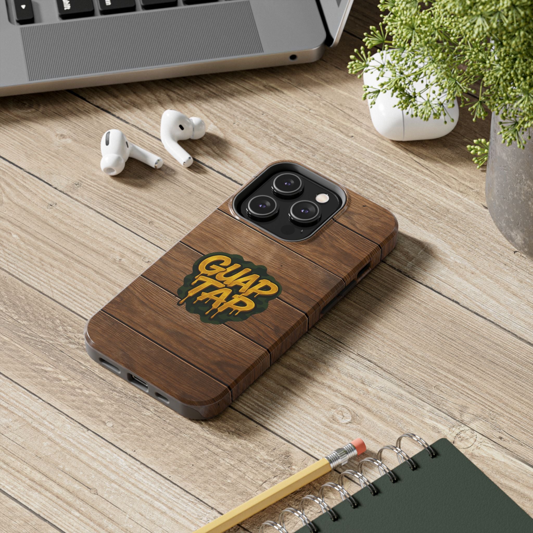Tough Phone Cases featuring 'Guap Tap' Design - Trendy Cellphone Covers, Gifts for Him/Her, Cool Phone Accessories, Unique Mobile [...]