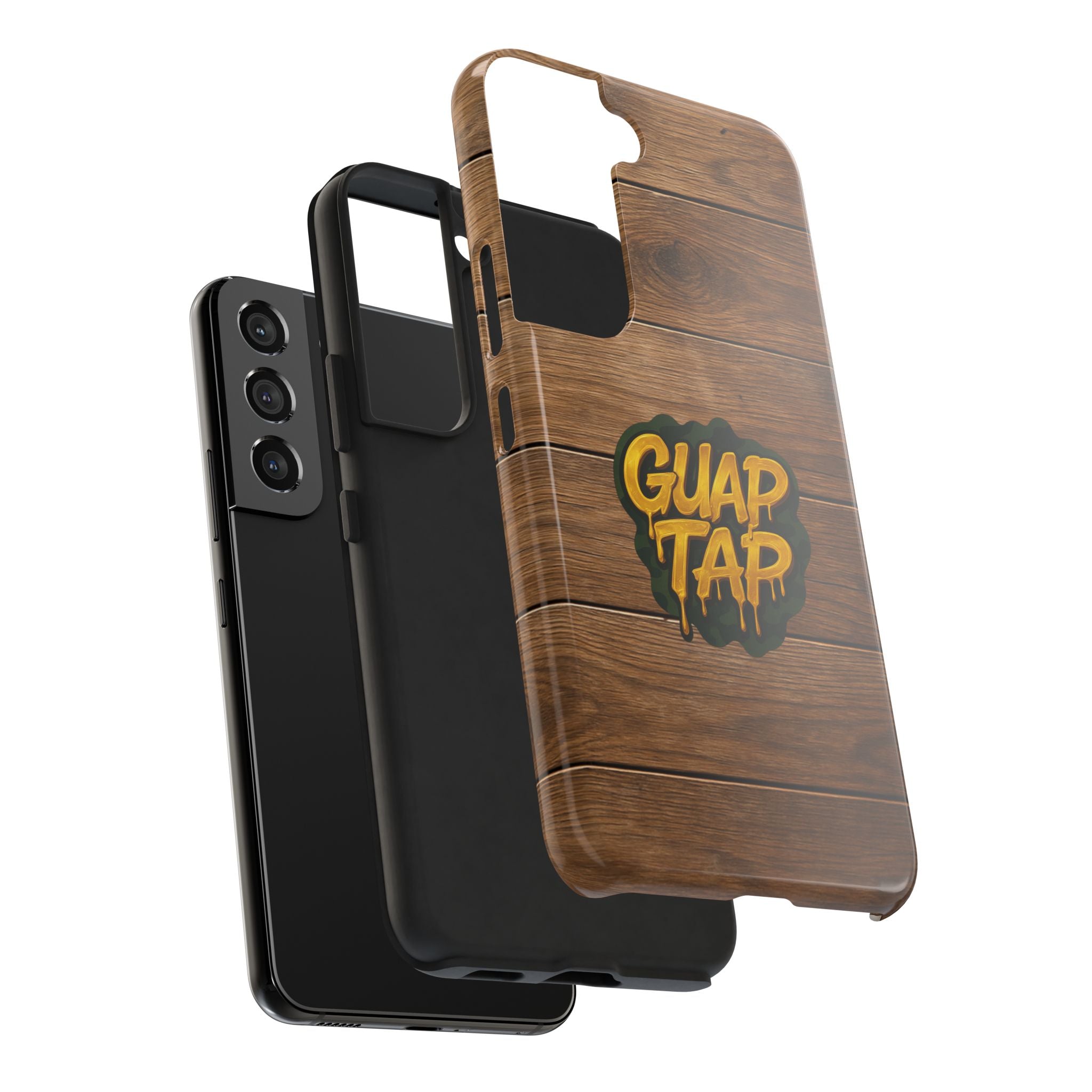 Tough Phone Cases featuring 'Guap Tap' Design - Trendy Cellphone Covers, Gifts for Him/Her, Cool Phone Accessories, Unique Mobile [...]