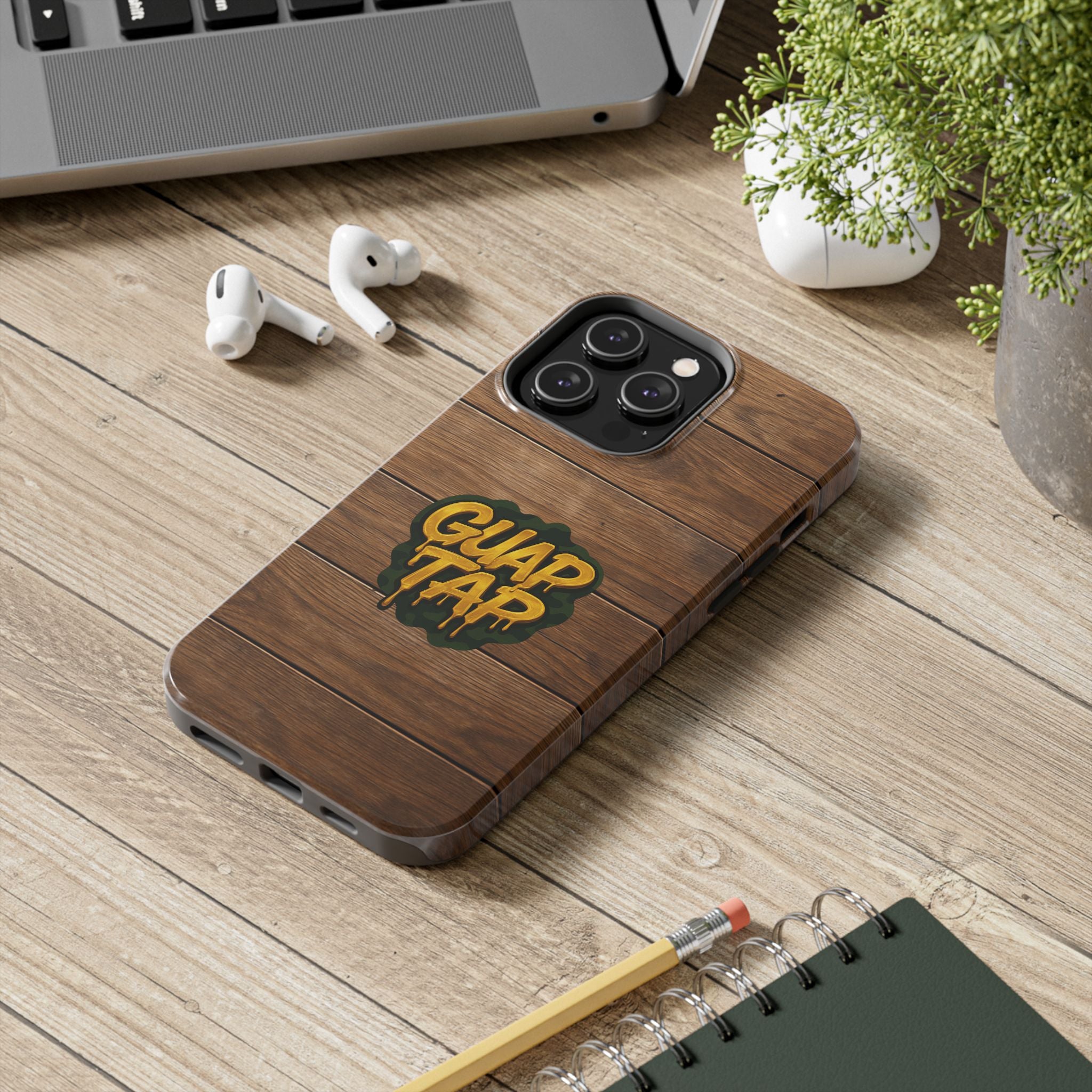 Tough Phone Cases featuring 'Guap Tap' Design - Trendy Cellphone Covers, Gifts for Him/Her, Cool Phone Accessories, Unique Mobile [...]