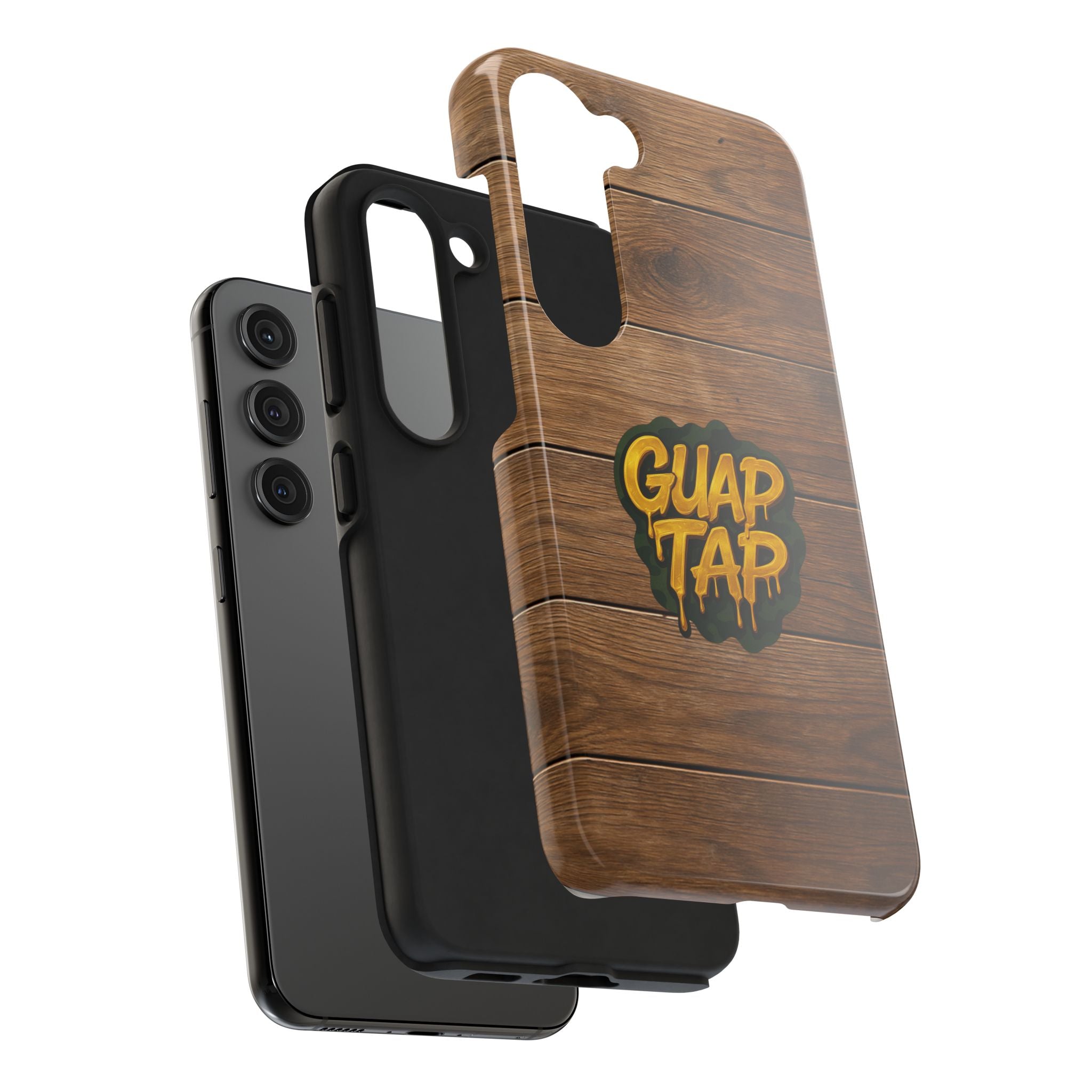 Tough Phone Cases featuring 'Guap Tap' Design - Trendy Cellphone Covers, Gifts for Him/Her, Cool Phone Accessories, Unique Mobile [...]